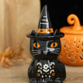 Frightful Folk black cat oil burner