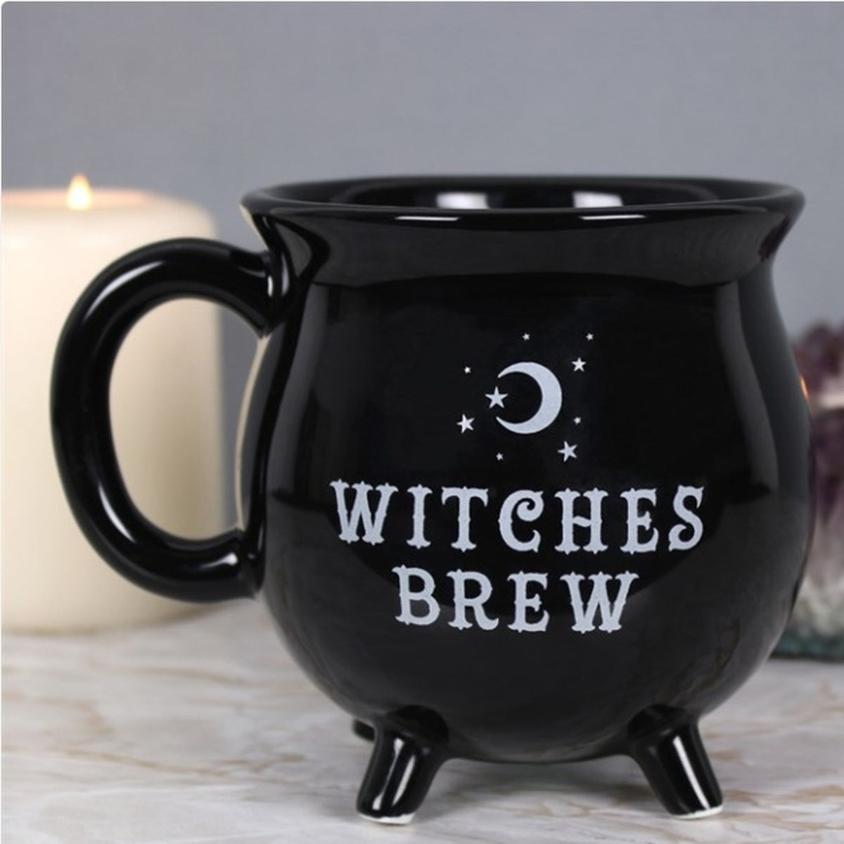 Witches Brew cauldron mug